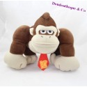 Peluche singe MARIO PARTY Nintendo Donkey Kong marron 26 cm