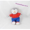 Plush you Charlie NATHAN red and blue nose orange 19 cm
