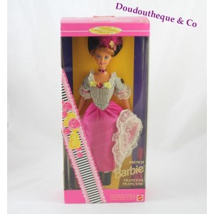 Bambola bambola Barbie MATTEL francese del mondo 1996