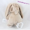 Teddy musical bear NICOTOY disguised as a rabbit pink 20 cm