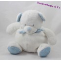 Teddy bear ball TEX scarf blue white BABY peas 24 cm
