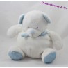 Teddy bear ball TEX scarf blue white BABY peas 24 cm