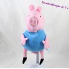 Plüsch Peppa Pig PMS Schwein Georges Sky-Blue Mantel 25 cm