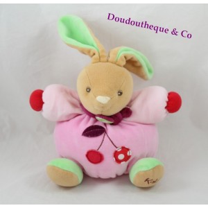 Asciugamano di coniglio KALOO Colori coniglio o rosa ciliegia 18 cm