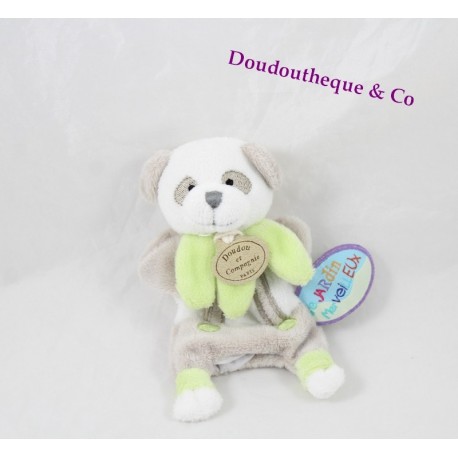 Mini Doudou DOUDOU und der wunderbare Garten Unternehmen Panda Finger Marionette