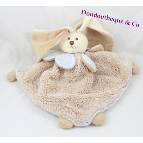 Doudou Kaninchen flach BUKOWSKI Viggo und Maria Mole blaues Dreieck 27 cm Doudou Kaninchen flach BUKOWSKI Viggo und Maria Mole blaues Dreieck 27 cm