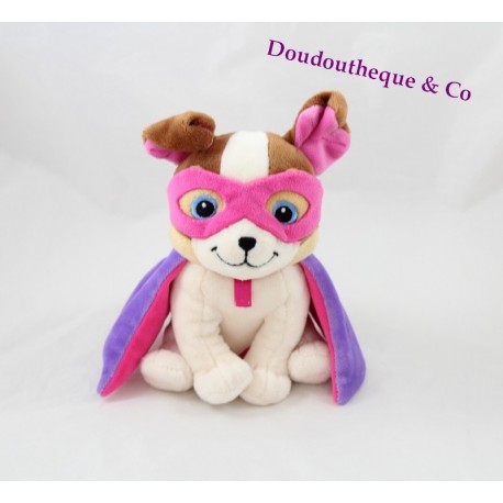 Perro peluche BARBIE super princesa cabo máscara 20 cm