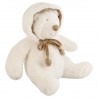 Orsacchiotto orso bianco marrone con cappuccio ATMOSPHERA