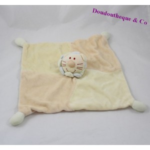 Doudou Löwe JOLLYBABY Schale Orange gelb