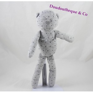 Fine del gatto di DouDou ' grigio stars cavolo Monoprix 30 cm
