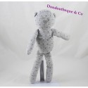 Final de Doudou cat ' gris estrellas col Monoprix 30 cm