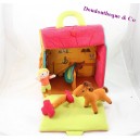 Cavallo del giocattolo risveglio & giochi scatola peluche di risigillabile carattere casella