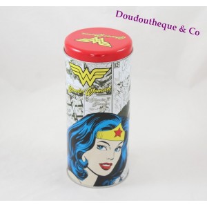 Scatola di latta di Wonder Woman DC COMICS ovale cm 18