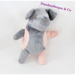 Plüsch Schwein IKEA-Kelgris Rosa und grau 18 cm
