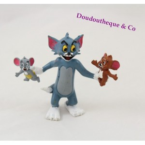 Figure Tom & Jerry COMICS Tom pvc with two 8 cm mouse SPAIN