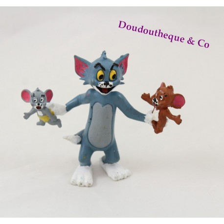 Figurine Tom & Jerry COMICS SPAIN pvc Tom avec deux souris 8 cm