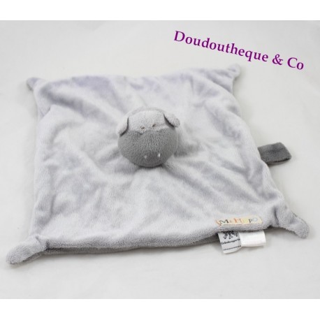 Doudou flachen Mr Hippo grau nach Hause CHATOUNETS Brustwarze 26 cm Doudou flachen Mr Hippo grau nach Hause CHATOUNETS Brustwarze 26 cm