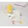 Doudou Fox HEMA yellow white handkerchief bear stars