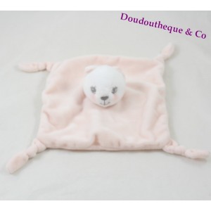 Doudou flachen Katze KIMBALOO stieg 4 Knoten Brioche Halle