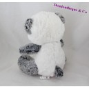 Peluche panda di MAX & SAX grigio bianco occhi 25 cm