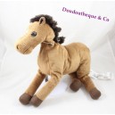 Plush horse IKEA Okenlopare Brown star 34 cm white