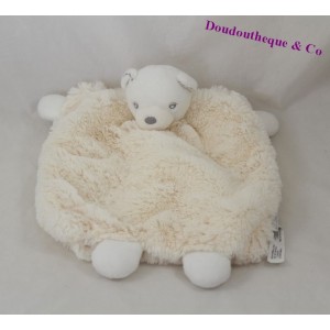 Doudou puppet bear KALOO beige Pearl 24 cm