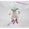 DouDou mouse MOULIN ROTY Rusk e sonaglio pompon Bell 20cm