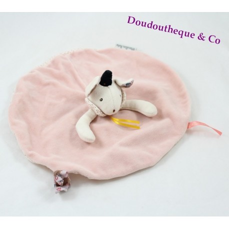 Doudou flachen Maus MOULIN ROTY es war einmal eine Runde rosa Fee Doudou flachen Maus MOULIN ROTY es war einmal eine Runde rosa Fee