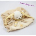 Doudou flachen Bunny BLANKIE und Firma Douvelours gelbe Birne