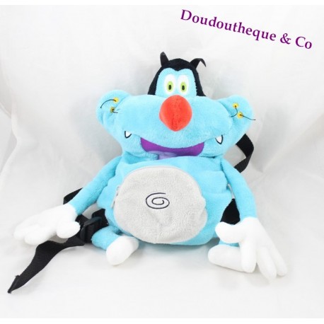 Peluche Chat Oggy JEMINI Oggy et les cafards 16 cm