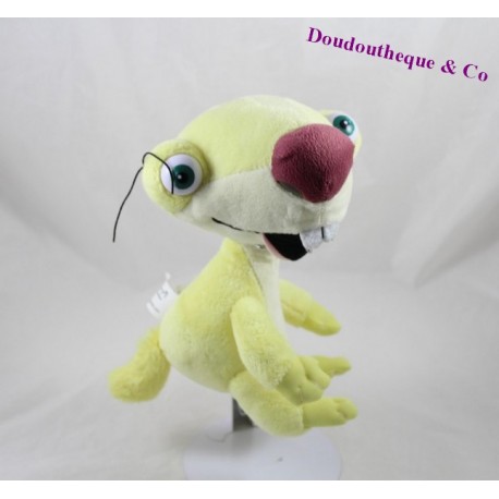 Peluche Sid TCC L'âge de glace jaune 23 cm