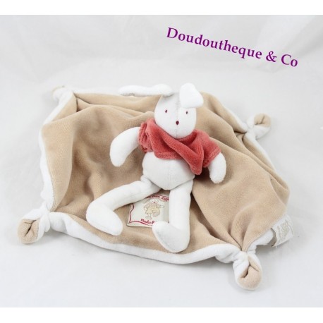 Doudou plat Lapin Martin MOULIN ROTY