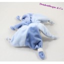 Doudou flat bear BLANKIE and company small cabbage Blue Star 20 cm