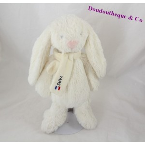 Doudou Kaninchen CMP Schal Vars rosa Nase 28 cm