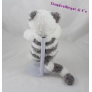 Gray and white GIPSY Cat Plush 24 cm