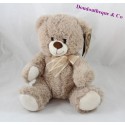 Teddy bear MAX & SAX beige hair junction 26 cm long