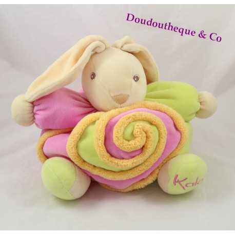 Plüschhase KALOO Lollies Spirale pink grün orange 26 cm Plüschhase KALOO Lollies Spirale pink grün orange 26 cm