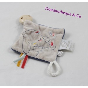 Startseite-Lutscher Elefant NOUKIE Doudou Bao & Wapi blau beige