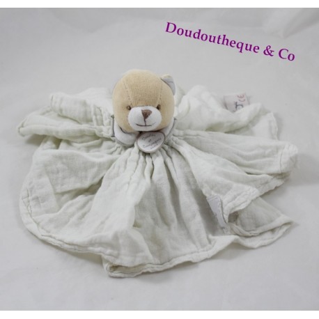 Doudou ours DOUDOU ET COMPAGNIE Lange L'ange lin GM DC2360 Doudou ours DOUDOU ET COMPAGNIE Lange L'ange lin GM DC2360