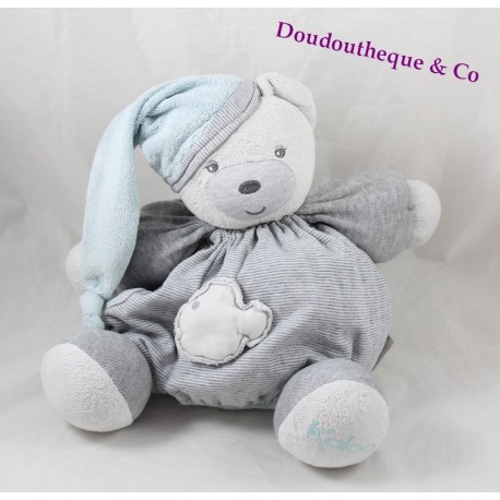 Kuscheldecke Bär Budderball KALOO Zen grauen Weißfisch Glocke 26 cm Kuscheldecke Bär Budderball KALOO Zen grauen Weißfisch Glocke 26 cm