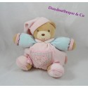 Bären Doudou KALOO Liliblue Herz blau rosa Fettsäuren Arme 20 cm