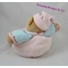 Bären Doudou KALOO Liliblue Herz blau rosa Fettsäuren Arme 20 cm