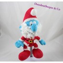 Peluche Pitufos gran cachorro padre Navidad Peyo Pitufos 25 cm