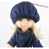 Claudia PAOLA REINA 04501 blue outfit blonde doll night 32 cm