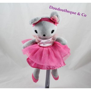 Doudou Maus H & M Kleid Rosa Tänzerin Tutu Ballerina 25 cm