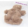 Doudou Bär Marionette Geschichte braun Tasche HO2367 27 cm