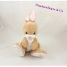 Don Brown H & M seduta beige di peluche coniglio coniglietto rosa cm 26