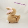 Don Brown H & M seduta beige di peluche coniglio coniglietto rosa cm 26