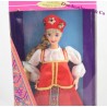 Bambola Barbie principessa russa MATTEL russo bambola da collezione del mondo