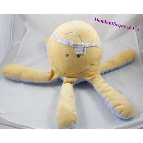 Gefüllte Tintenfische NOUKIE Bill und Bono gelb blau Pirat 40 cm Gefüllte Tintenfische NOUKIE Bill und Bono gelb blau Pirat 40 cm